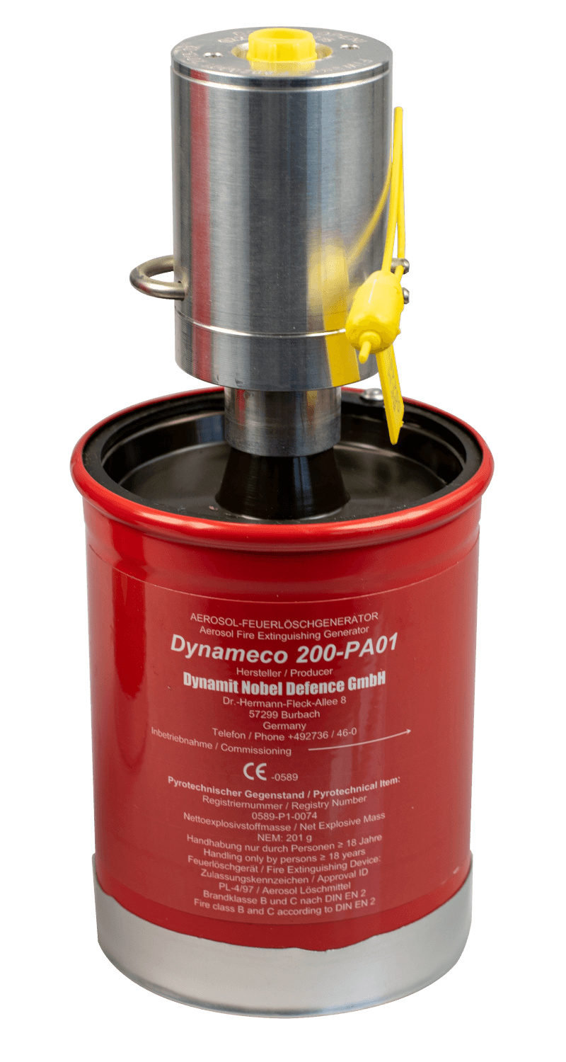 Aerosol Fire Extinguishing Generator Dynameco 200-PA01