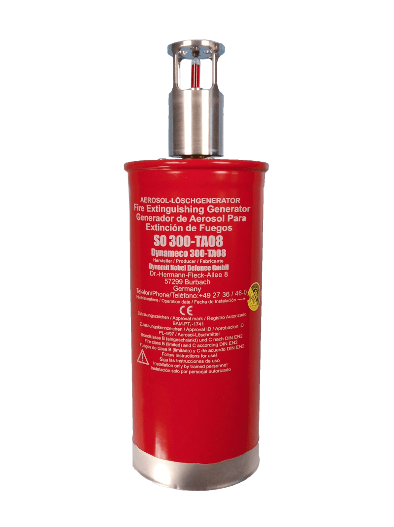 Aerosol Löschgenerator Dynameco 300-TA08