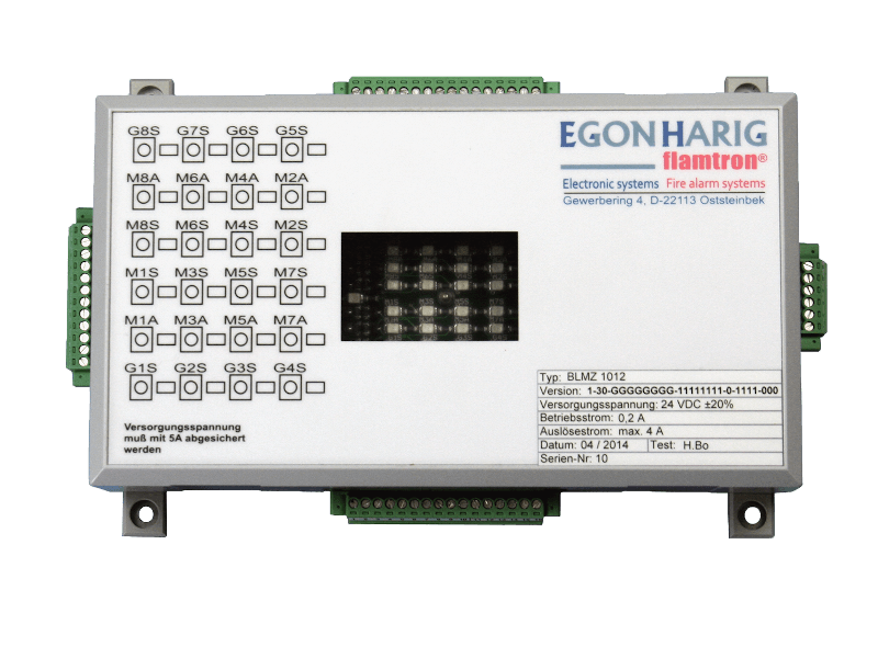 Brandmelde- und Löschzentrale BMLZ 1012