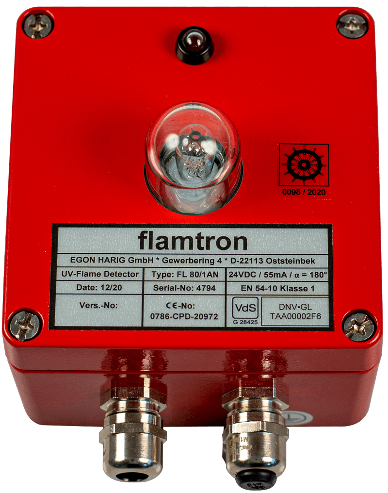 UV-Flammenmelder FL 80/1A...